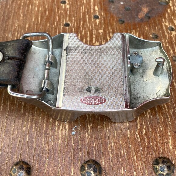 18-(VB&B) Vintage. Collectors. Carroo. Cobra. Lighter. Belt and Buckle. - Picture 6 of 15